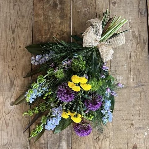 Cottage Garden Tied Sheaf